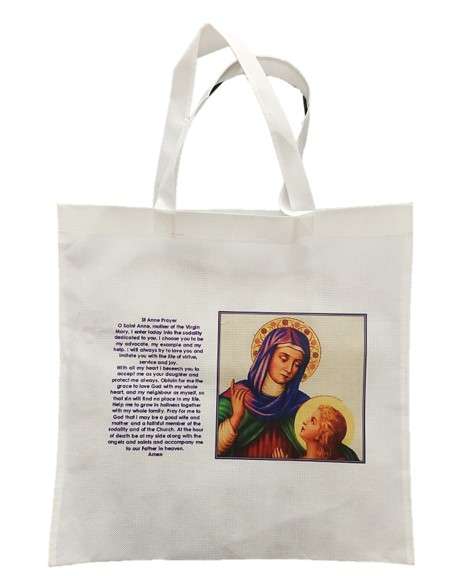 St Anne Shopper Bag with the St Anne Prayer