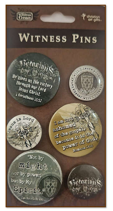 Witness Pins - Set of 6