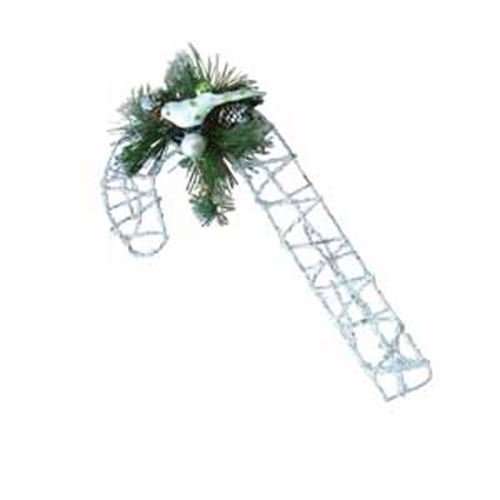 Candy Cane with Bird 53cm Ornament