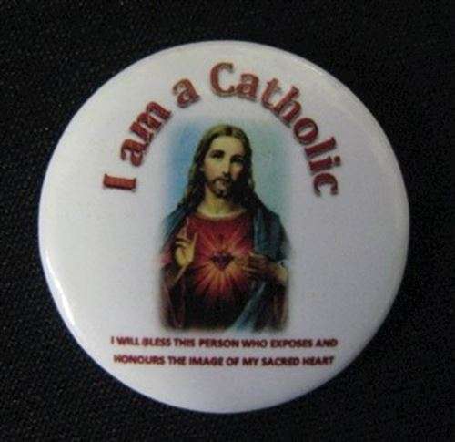 I am a Catholic - 3.7cm Pin
