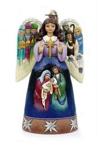Jim Shore's Lord at thy Birth Nativity Angel - 24cm