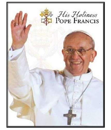 Pope Francis Sticker - 4 x 4cm