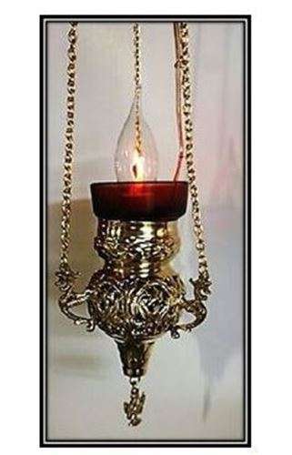 Electrifying of Tabernacle Lamp