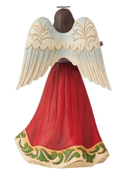 Christmas Angel with Cardinals - 25cm tall - Jim Shore / Heartwood Creek