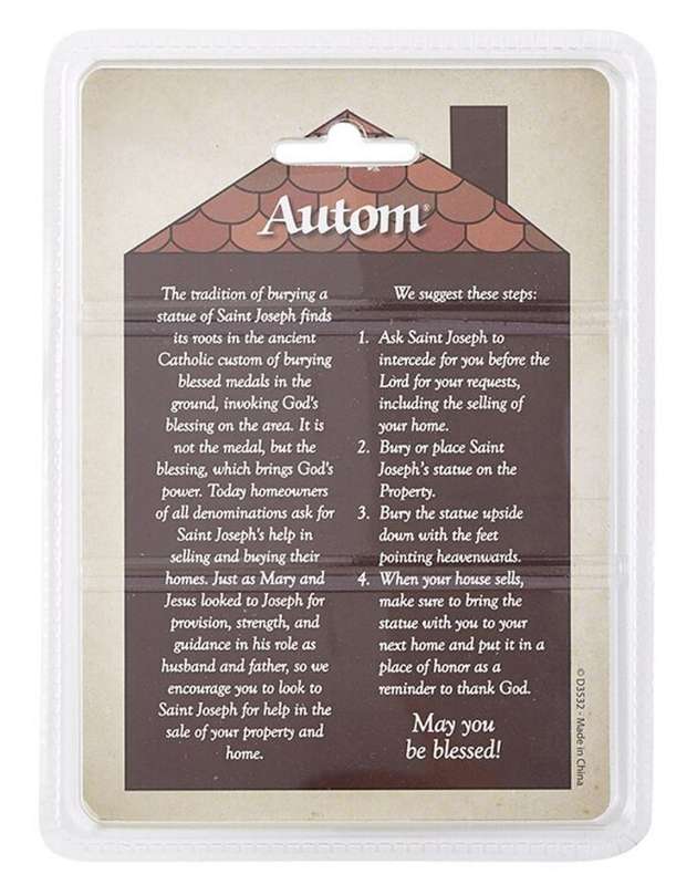 St Joseph Home Seller Kit (metal Figure)