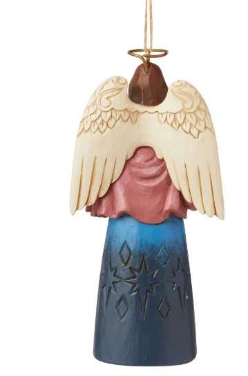 Hanging Nativity Angel with Lantern - Jim Shore Heartwood Creek