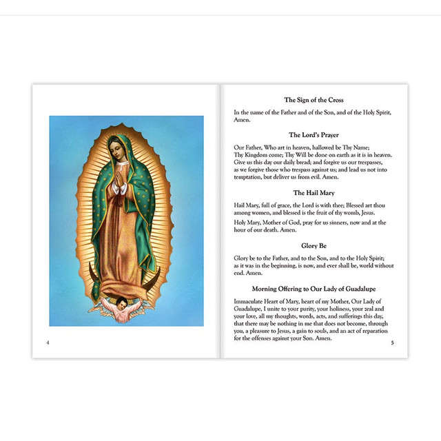Our Lady of Guadalupe prayer book