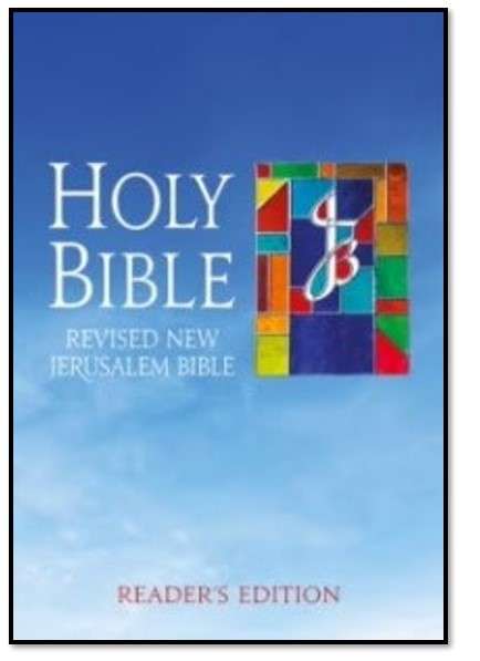 Jerusalem Catholic Bible - Revised New Jerusalem Bible - Readers Edition