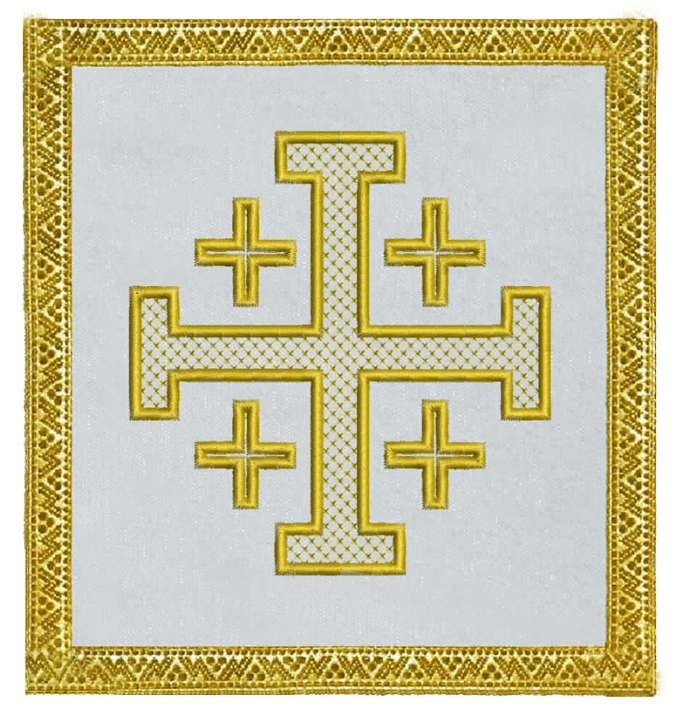 Jerusalem Cross Pall - Import