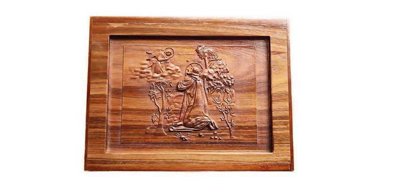 Large Mass Kit in Wooden Kiaat Engraved Case