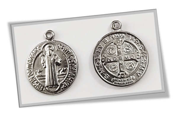 St Benedict medal - 18mm