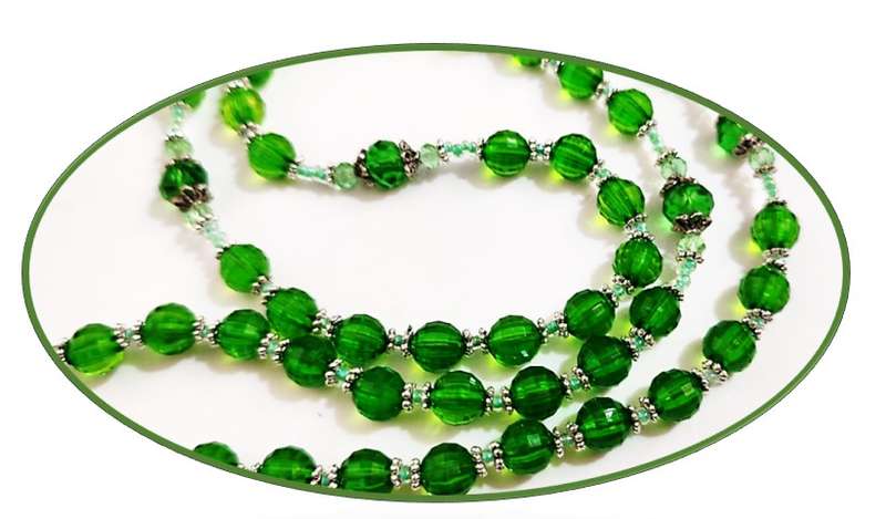 Peridot Birthstone Rosary - August