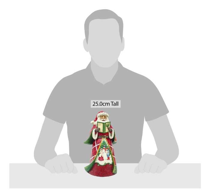 Jim Shore - 26cm Carolling Santa
