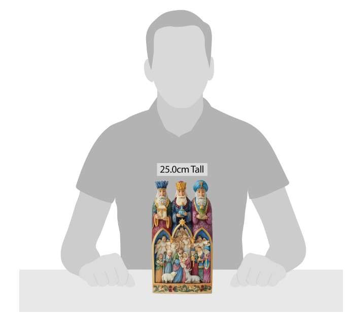 Jim Shore - Three Kings Diorama - 25cm