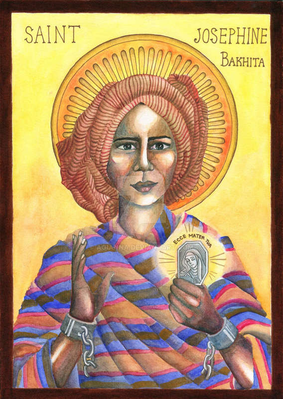 A4 Poster of St Josephine Bakhita