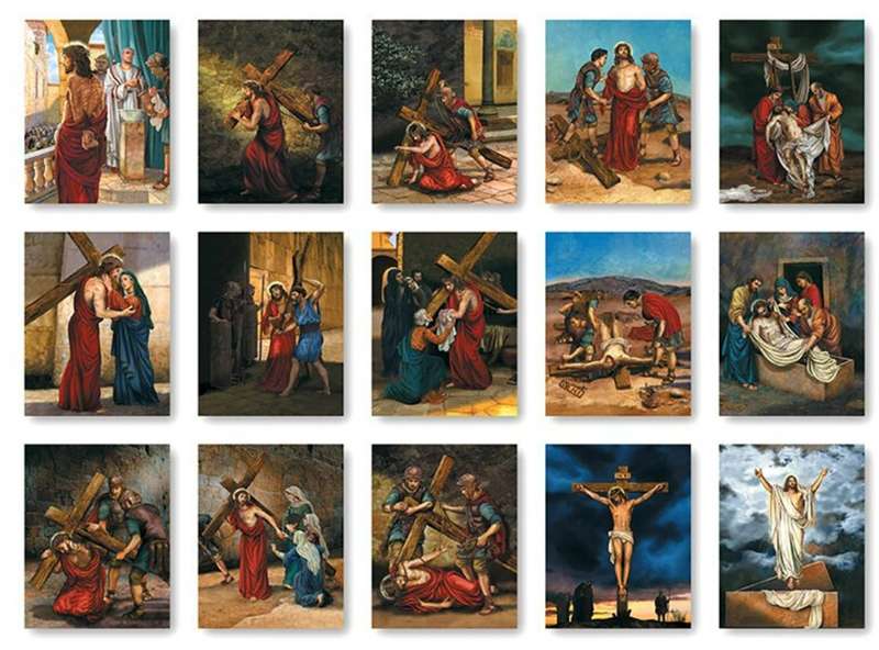 Stations of the Cross - set of 15