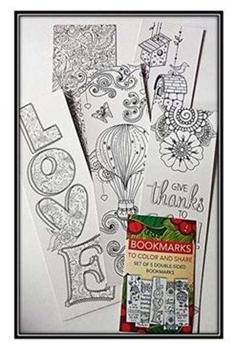 Bookmarks to colour and Share