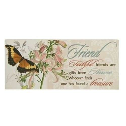Friend wooden wall plaque -30cm x 13cm