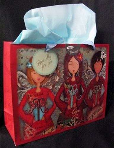 Three Angels  - large gift bag