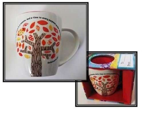 To every thing there is a season  Eccl 3:1 - Porcelain Mug