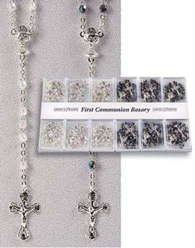 1st Holy Communion Rosary in gift box