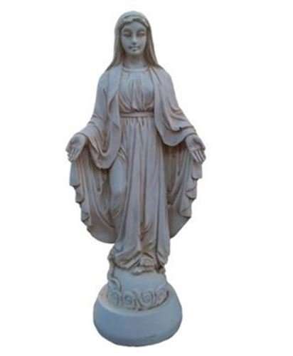 18cm Our Lady of Grace - round base