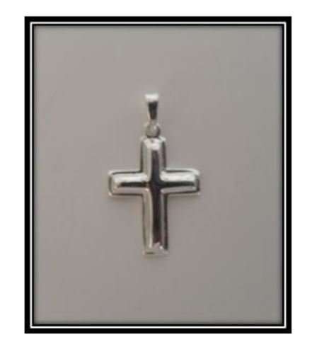 2cm Raised Center Cross