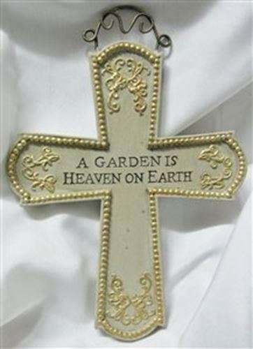 A Garden is Heaven cross