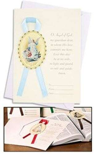 Ambrosiana Venezia Baptism card and envelope - baby boy