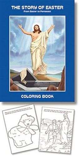 Aquinas Book - Story of Easter colouring book
