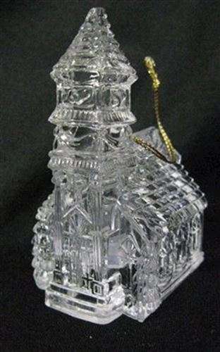 Church acrylic hanging ornament