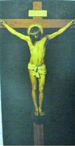 Crucifixion Holy Card