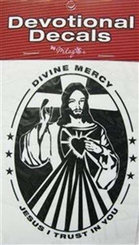 Divine Mercy auto decal