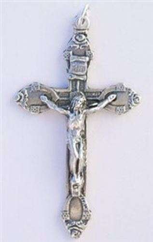 Fancy bordered crucifix - 4.7cm