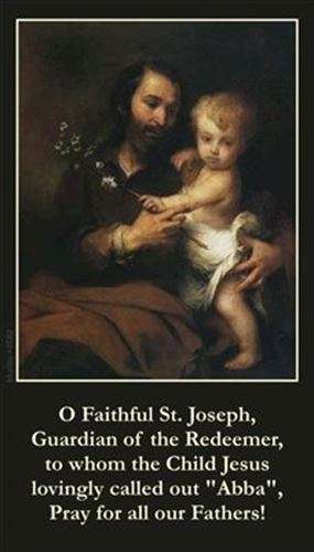 Fathers Day Prayer Card