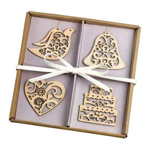 Flourish - Variety of Natural Wood Gift Tags/Decor