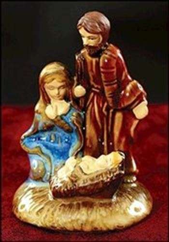 Glazed Nativity Stand