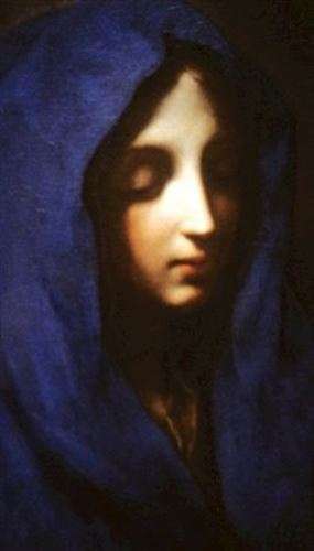 Hail Mary Prayer Card