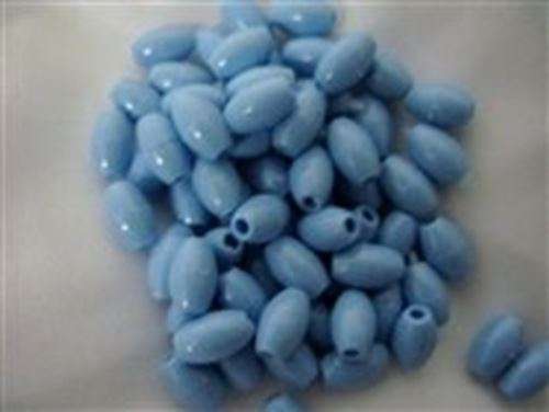 Mission Rosary Blue Beads - makes 10 Rosaries