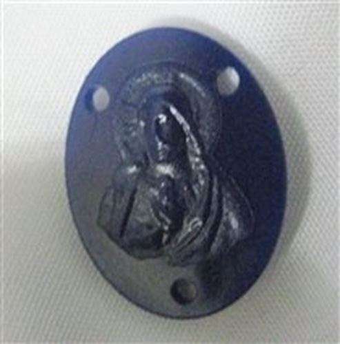 Mission Rosary Navy Blue center piece