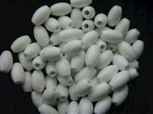 Mission Rosary White Beads