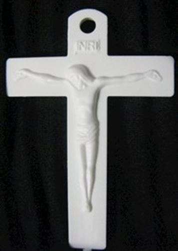 Mission Rosary White Crucifix