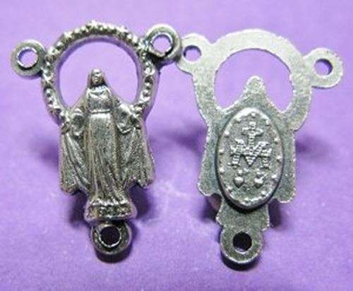 Ornate Miraculous medal center piece