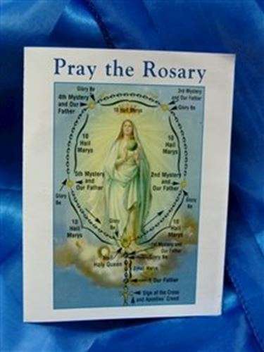 Pray the rosary pamphlet
