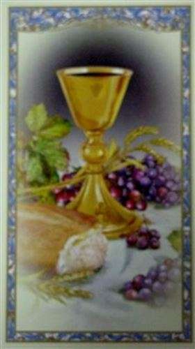 Prayer Before Communion Holy Card