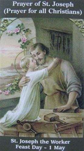 Prayer of St Joseph (Prayer for all Christians)