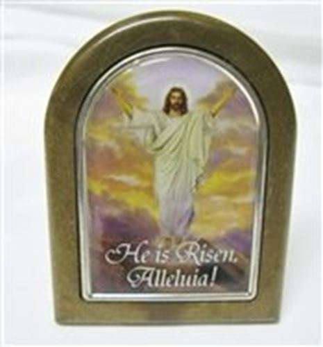 Risen Christ Desk Stand