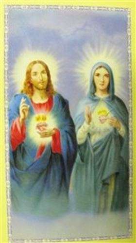 Sacred Heart Holy card
