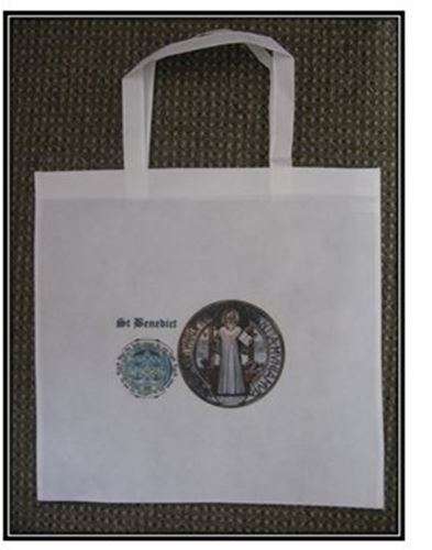 St Benedict Shopper Bag - patron Saint of Witchcraft/Evil/Poison