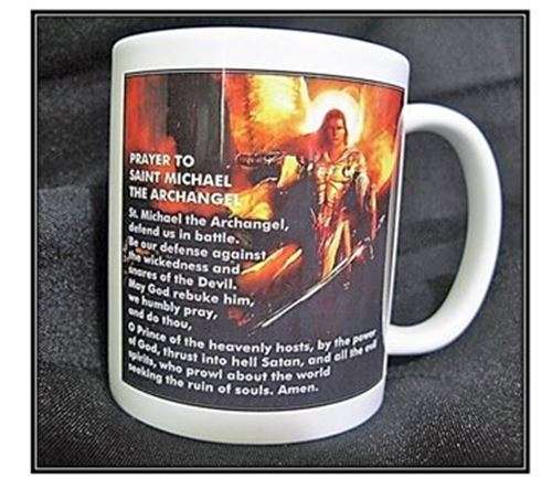 St Michael the Archangel Prayer Mug